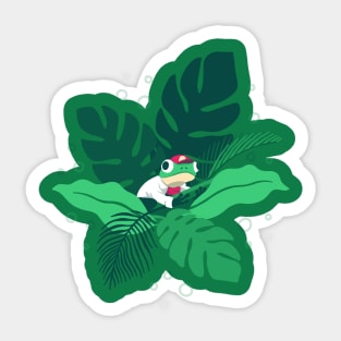 Star Frog Sticker